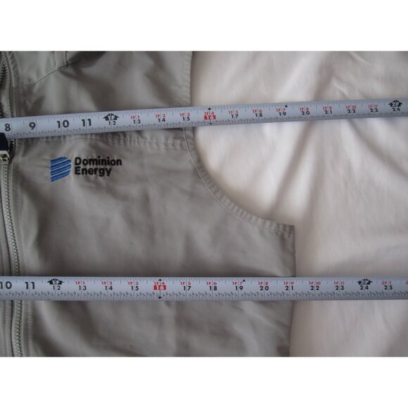 Women's Cutter Buck Dominion Energy Full Zip Sleeveless Vest Hoodie Sz XL (WS77) - Picture 6 of 11